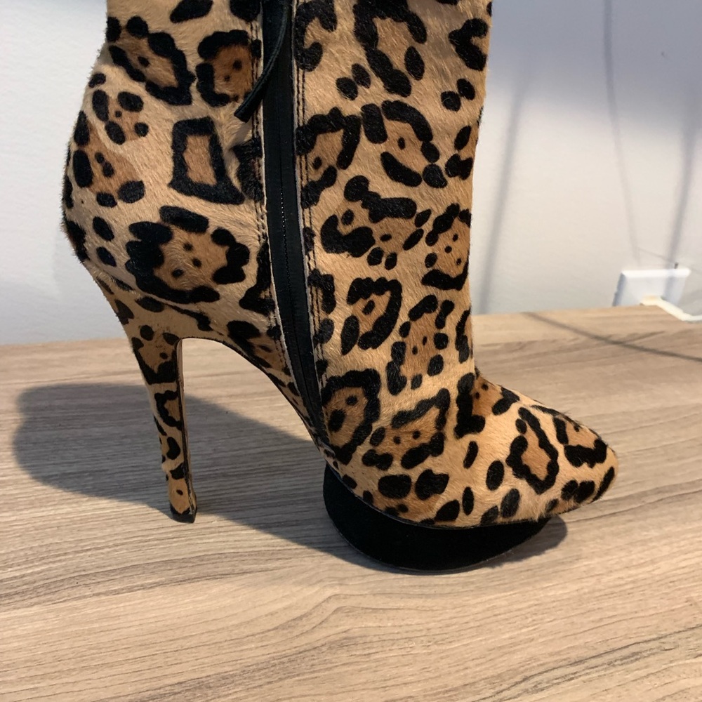 L.A.M.B ANKLE PONY HAIR BOOT